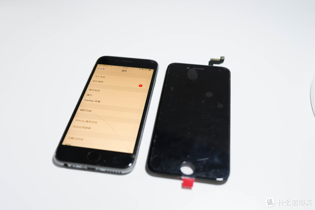 iphone6s屏幕更换过程记录（拆指纹、背板、摄像头等）