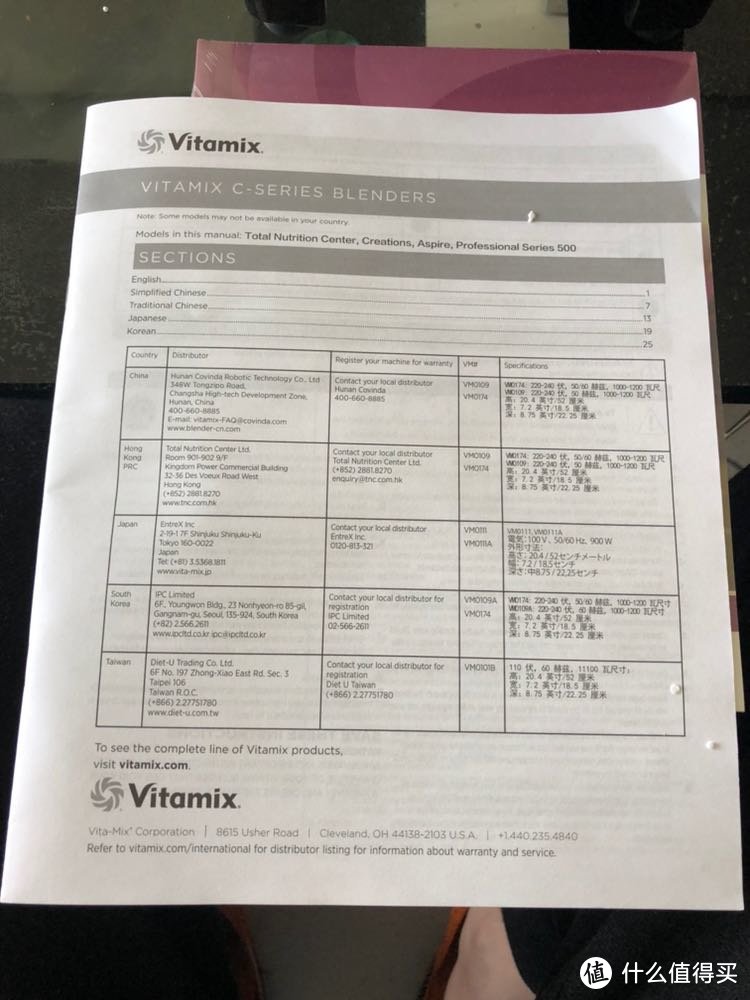 山姆家会员店的vitamix,tnc5200开箱来了。重点220伏。