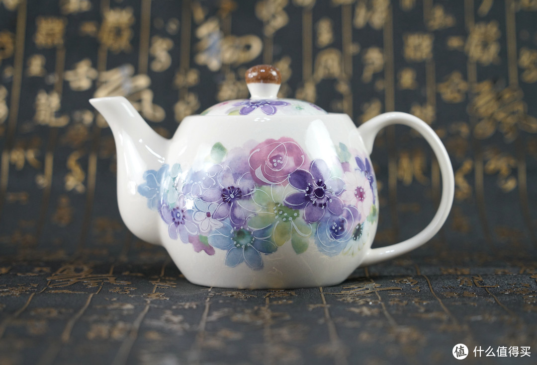 茶与茶器：Ceramic 和蓝 美浓烧 花工房 茶壶双杯套装+AHMAD 亚曼 阿萨姆红茶品鉴