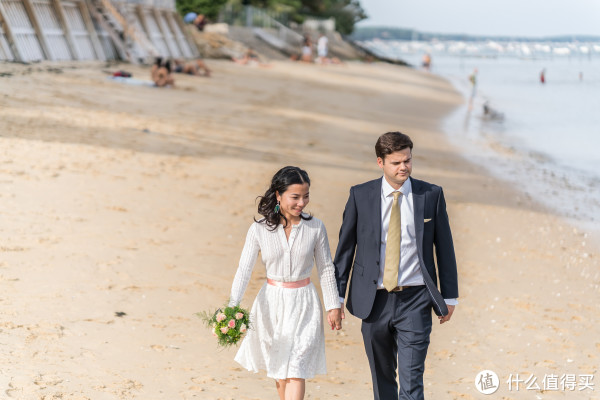 朋友在法国西南部 阿卡雄Arcachon海湾 举行婚礼