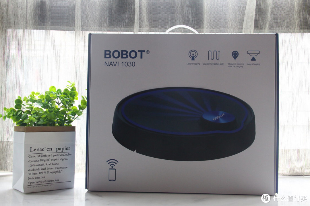 BOBOT激光导航扫地机器人，扫拖一体真正解放你的双手