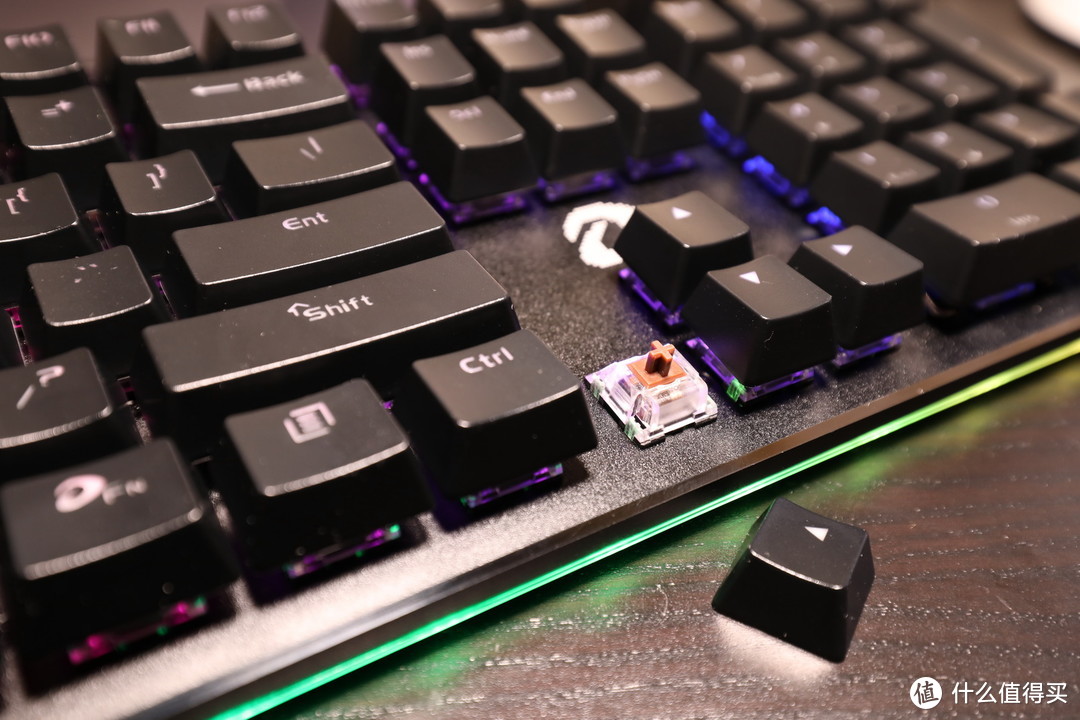 暗夜流光 达尔优EK925茶轴机械键盘开箱评测