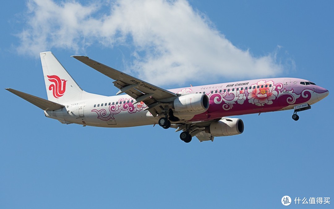 B-5177 B737-800，粉紫牡丹（原福娃号）