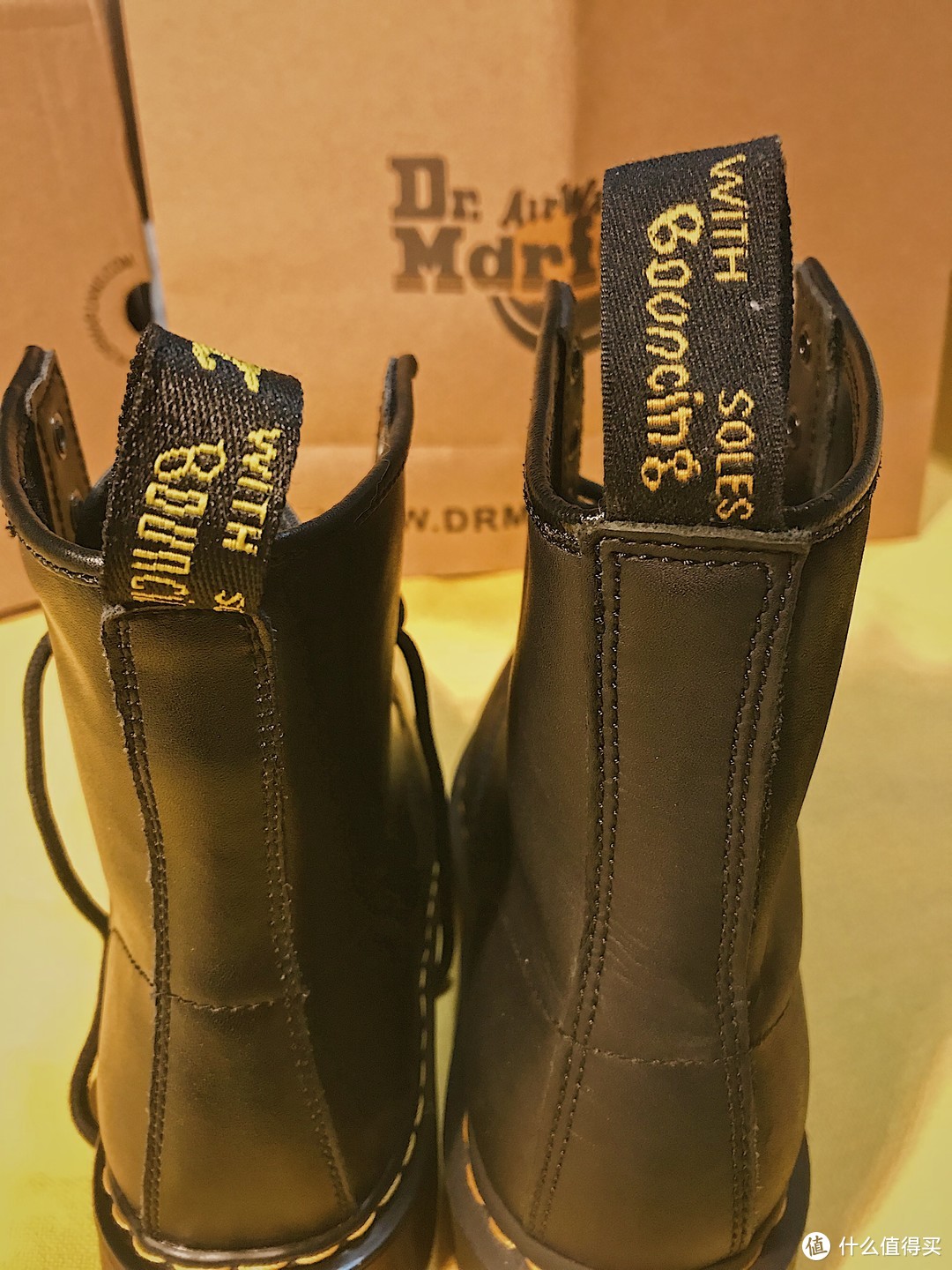 震惊！Dr.martens tb128仿品竟长这样（正品仿品开箱对比）