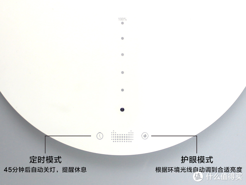 天猫精灵联合定制款、六档可调：美的 推出 国标AA级LED智能护眼台灯