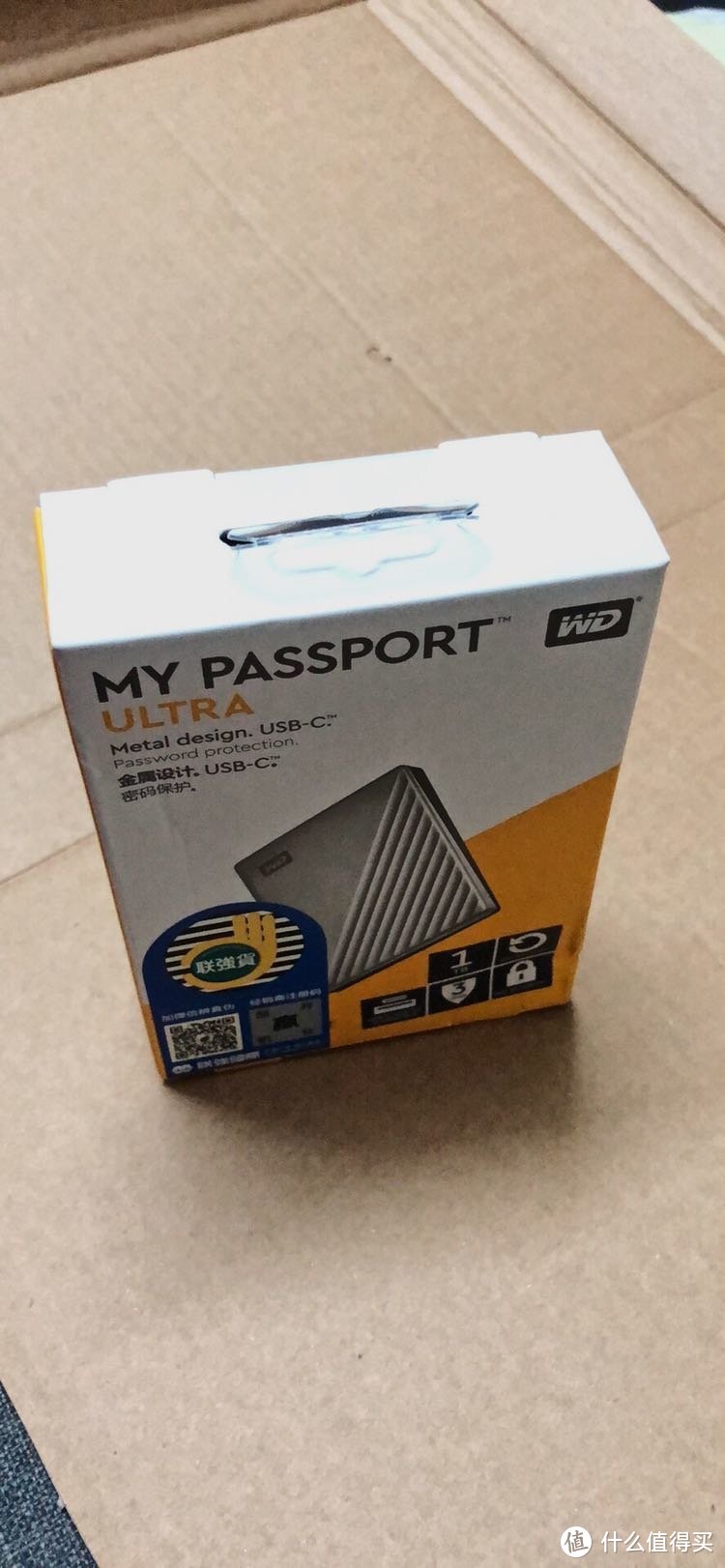 西部数据My Passport Ultra 1TB移动硬盘开箱简评