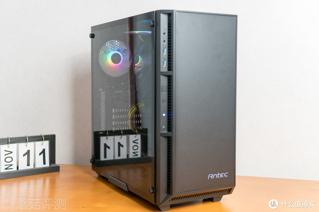 外形硬朗、设计出色、拓展能力强—安钛克(Antec)P8 钢化玻璃侧透中塔机箱 开箱评测