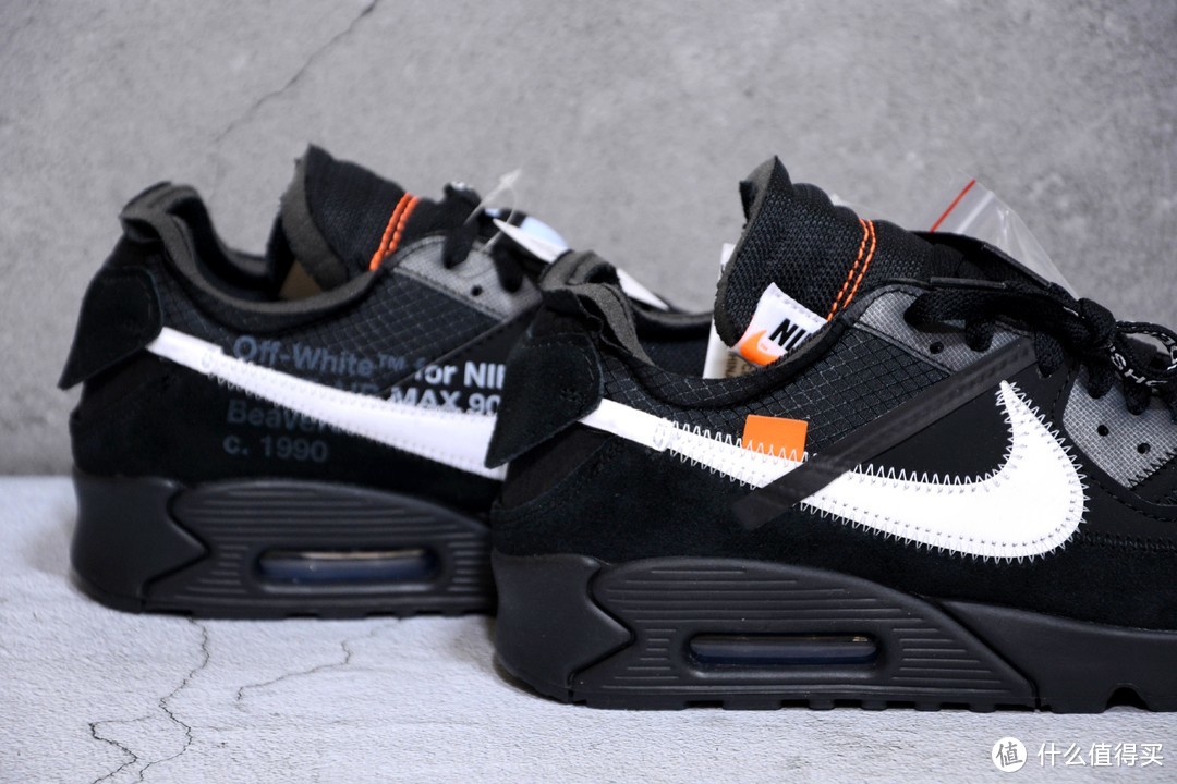 NIKE THE TEN AIR MAX 90 OFF-WHITE 联名男子运动鞋开箱