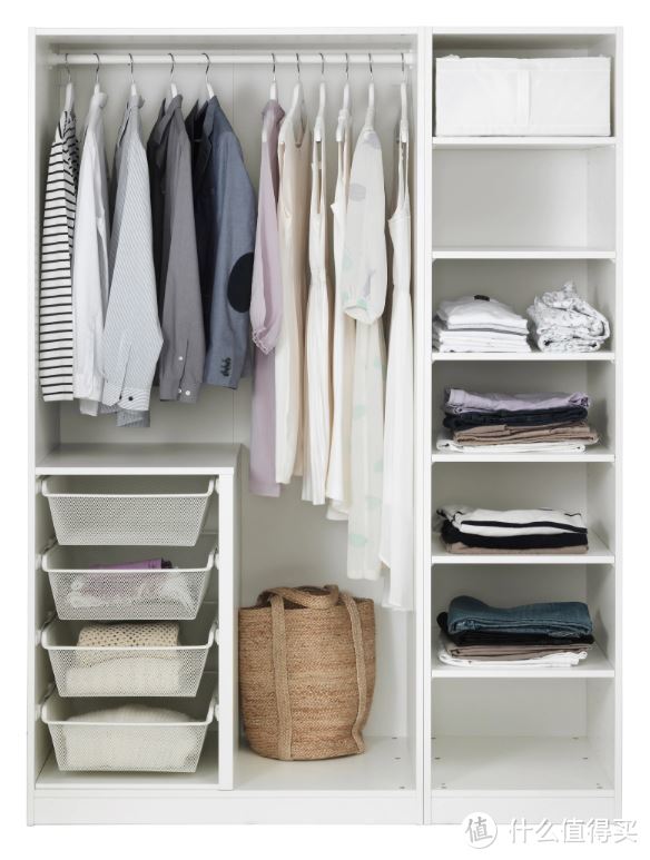 宜家衣柜的设计秘密：比定制衣柜还能多挂100件衣服