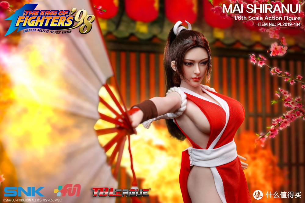 重返游戏 Tbleague Kof 98 不知火舞 八神庵公开 游戏周边 什么值得买