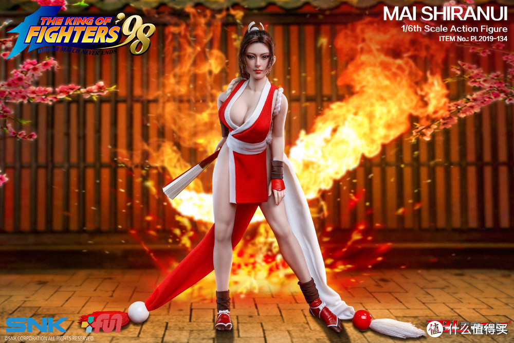 重返游戏 Tbleague Kof 98 不知火舞 八神庵公开 游戏周边 什么值得买