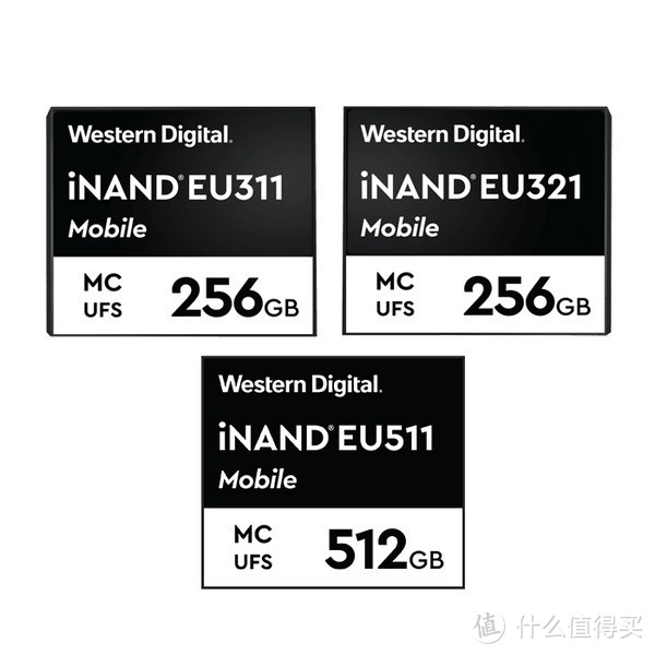 符合UFS 3.0、750MB/s性能：WD 西数 发布 iNAND EU511 闪存芯片