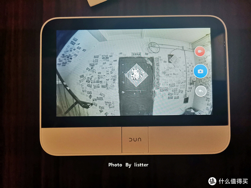 DUN盾米智能猫眼测评：再也不用趴在门上看门外是谁