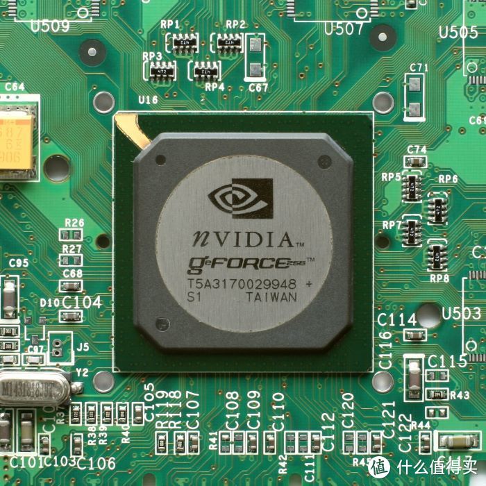 Nvidia Geforce 256核心照片