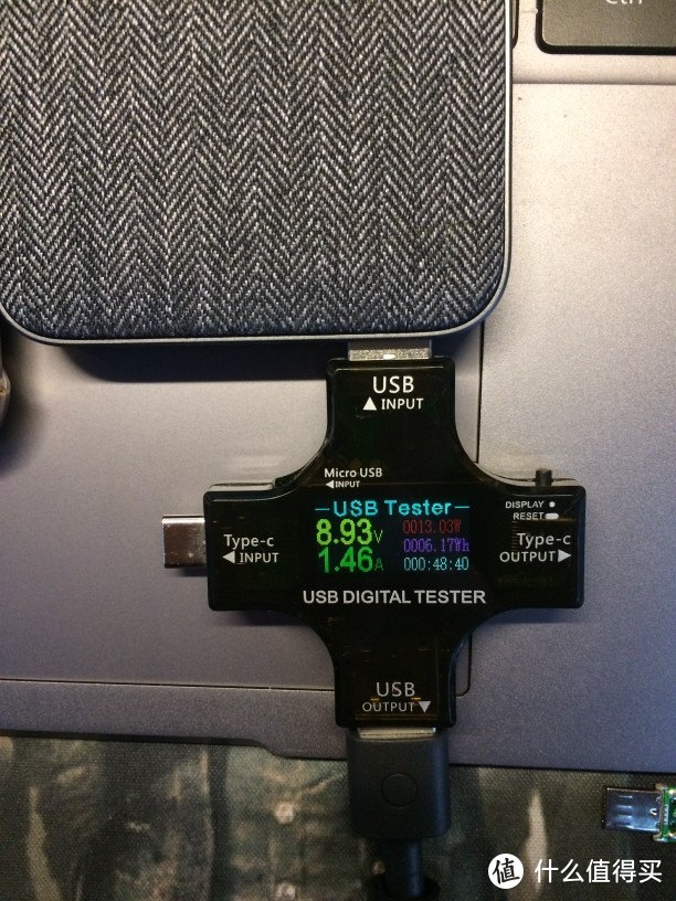 测试采用炬为 J7-X  USB测试仪