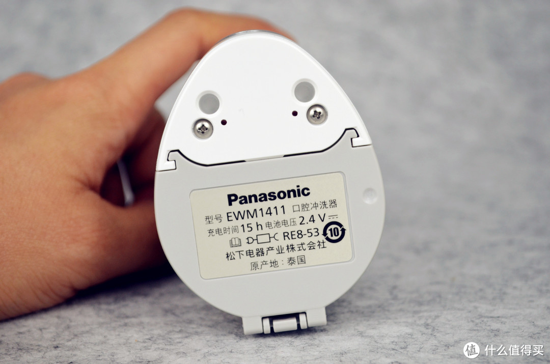 这个陪伴你一生的伙伴，你准备如何对待它？Panasonic 松下 EWM1411 冲牙器深度测试