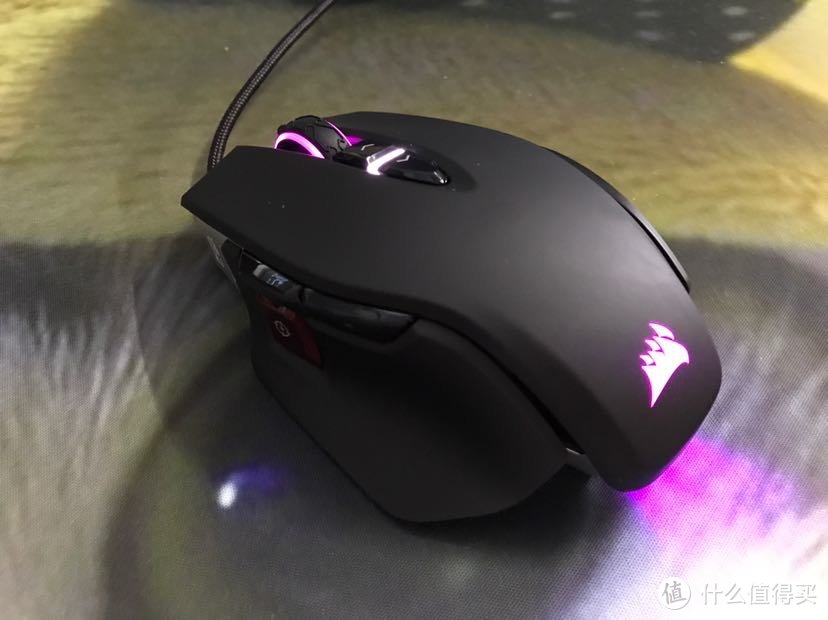 新人第一贴，海盗船鼠标，CORSAIR M65 RGB ELITE