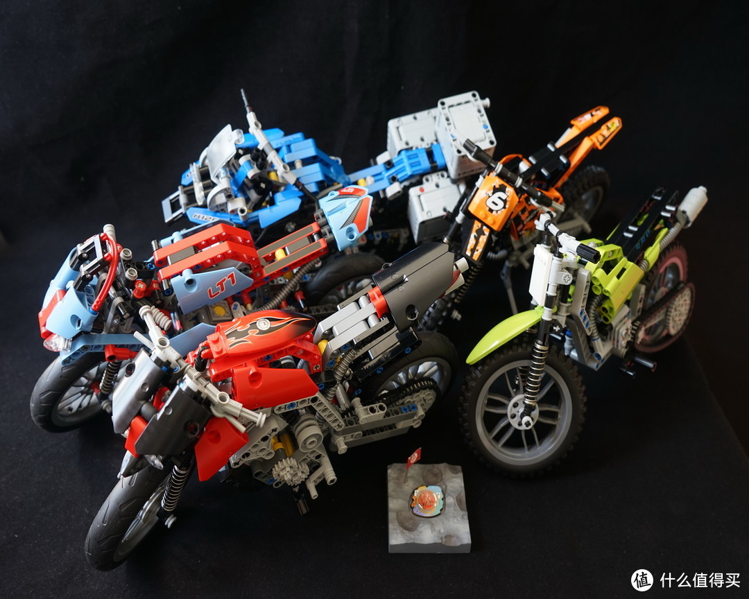 我是收藏控之 LEGO 乐高 科技系列摩托套装（2008-2017年）收藏展