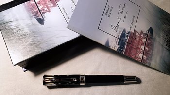 万宝龙 2010年文豪 马克吐温 钢笔外观介绍(包装|造型|配色|重量)