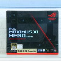 玩家国度 ROG MAXIMUS XI HERO (WI-FI) 主板外观展示(盖板|数据线|延长线|光盘|连接器)