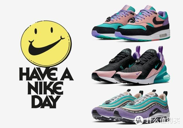 早春来一双 “Have a Nike Day”笑脸鞋