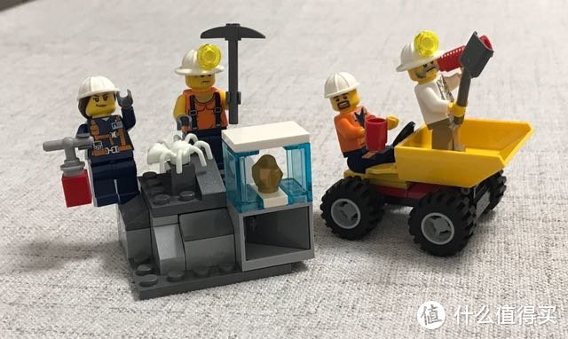 LEGO矿工人仔包60184