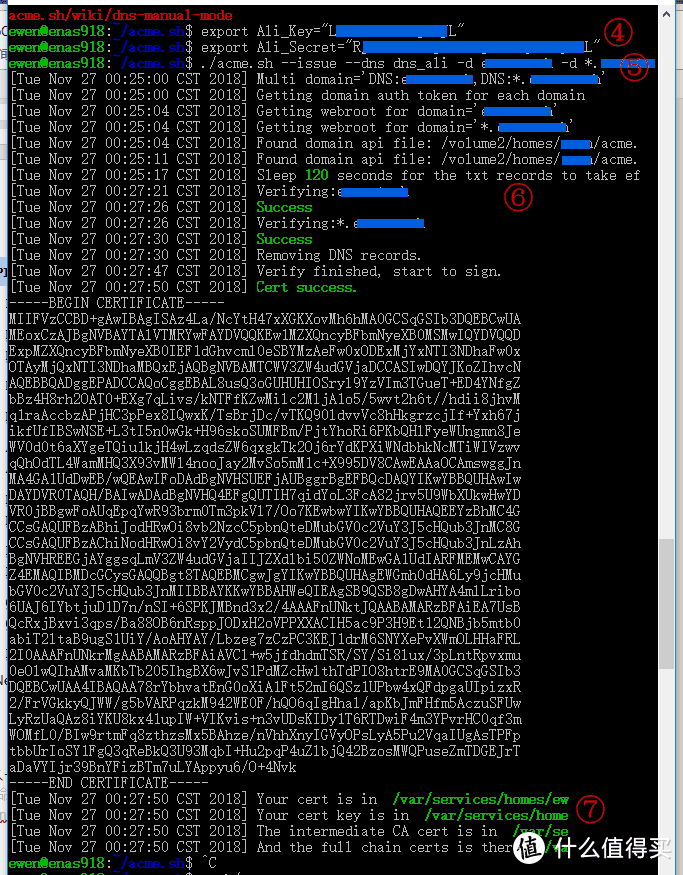 WIN10+VMware Workstation 14 +DSM6.2详解（二）：安装Let's Encrypt证书实现泛域名SSL