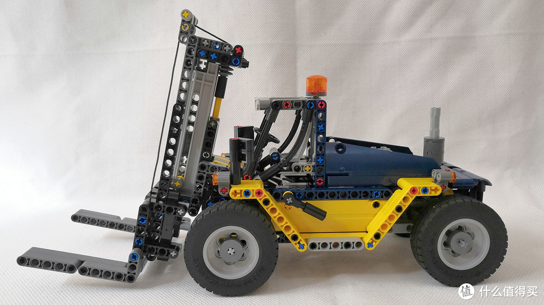 LEGO 乐高2018科技42079开箱及A模式-叉车 拼装体验