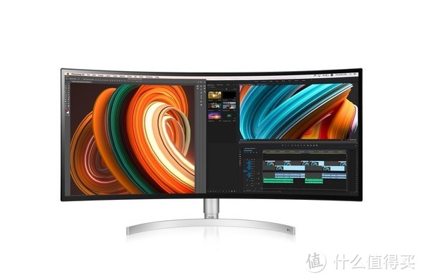 主打色彩表现：LG 发布 34WK95C-W 超宽曲面屏