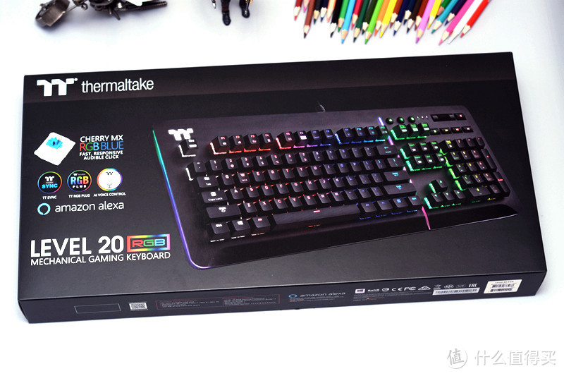 Tt的RGB帝国又增加一员大将，Level 20机械键盘开箱