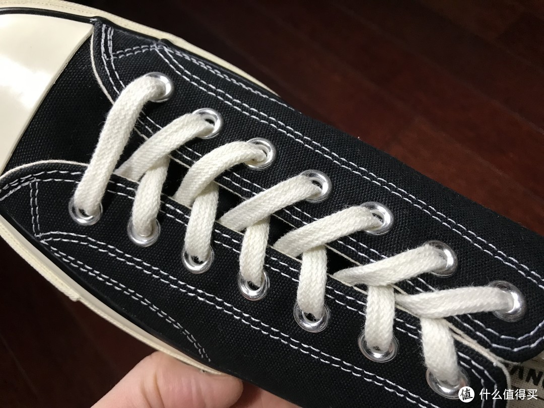 百搭经典！Converse 1970 黑色低帮三星标帆布鞋