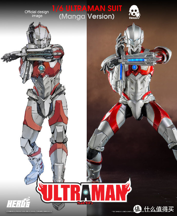 Threezero《机动奥特曼》ULTRAMAN1/6 可动人偶公开！