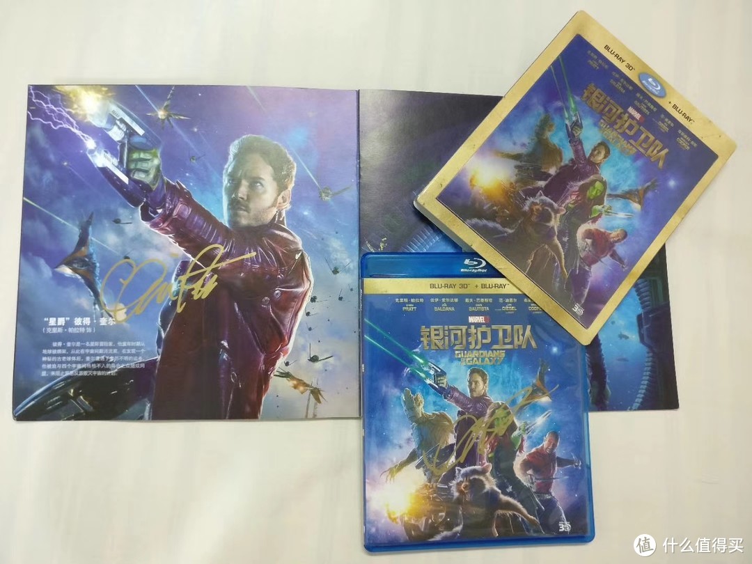 星爵Chris Pratt（《银河护卫队》官方媒体宣传册+3D蓝光）