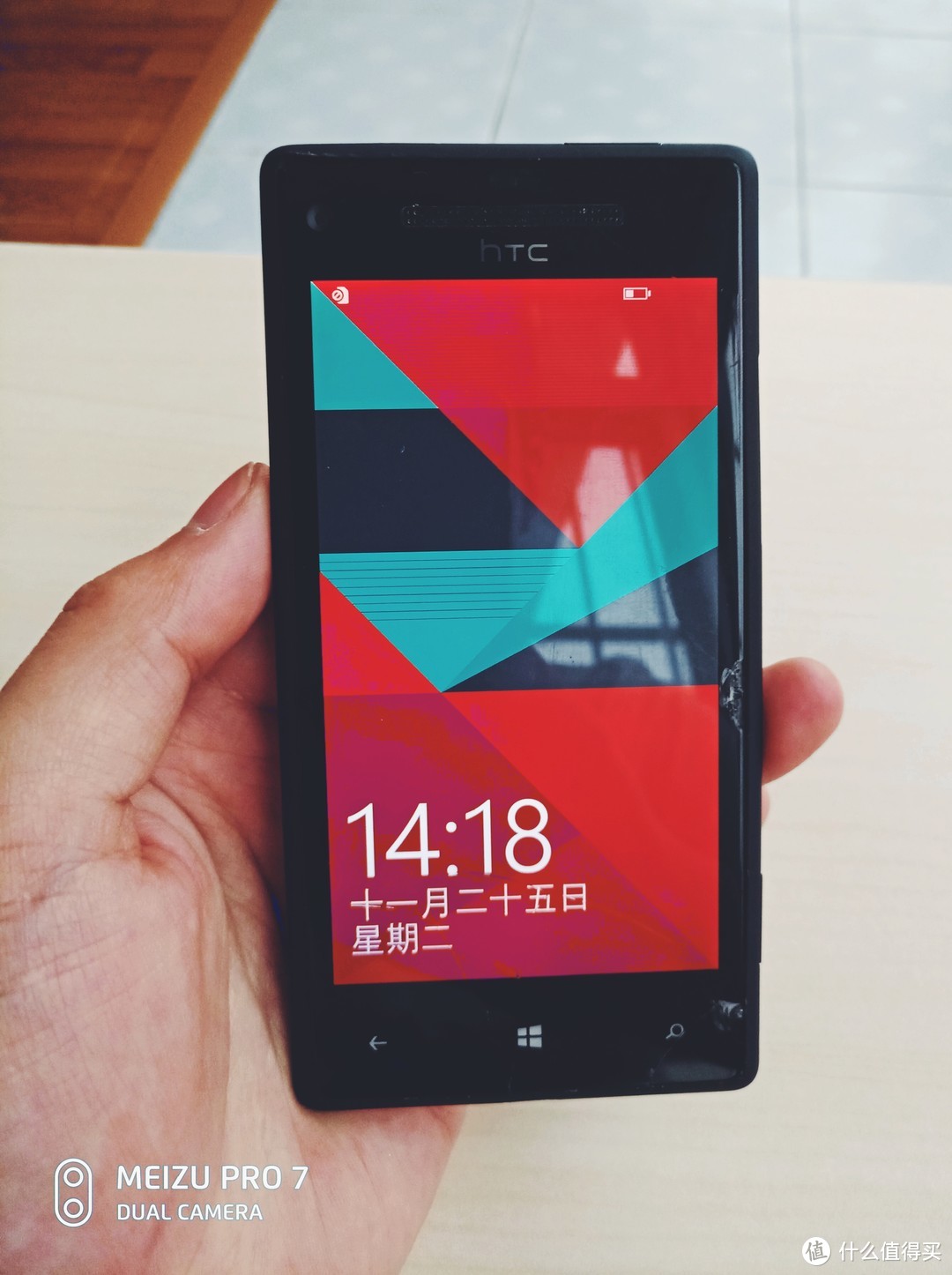 HTC 8X，当时的WindowsPhone旗舰手机