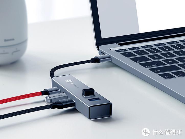 倍思立方体 USB HUB转换器化繁为简功能性强