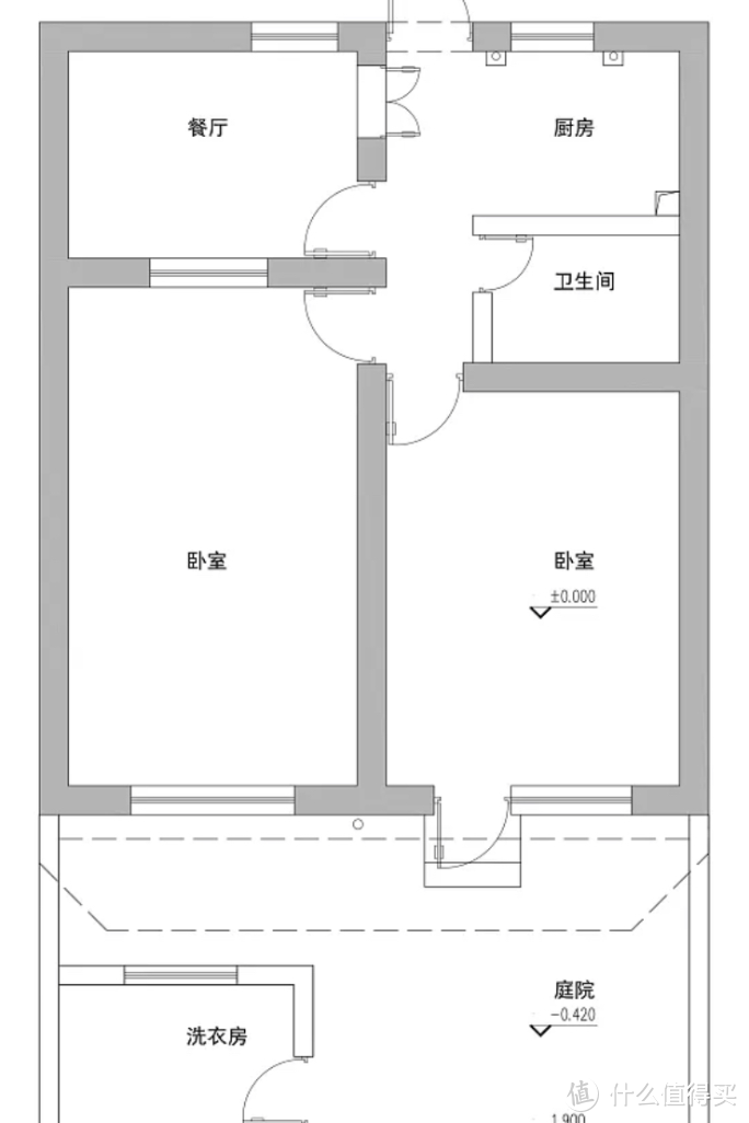 老旧小屋改造，3.5㎡卫生间做四分离，却一点也不显拥挤！