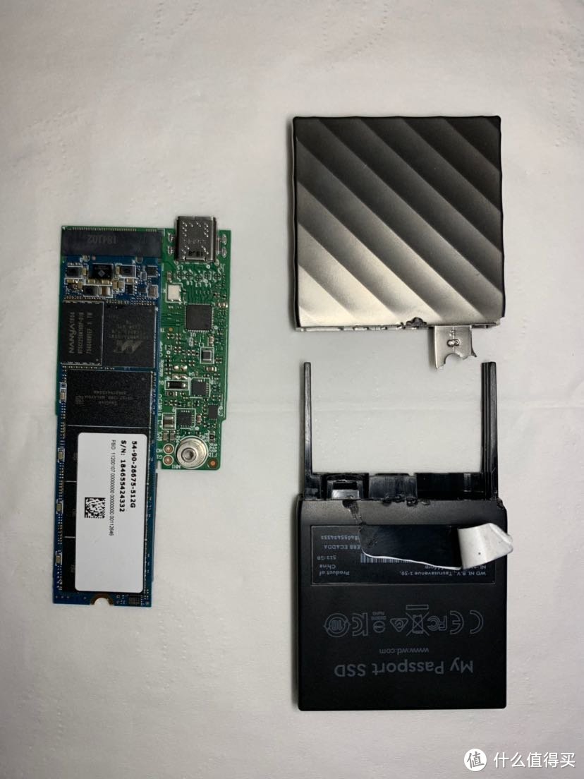 512G西数WD PASSPORT SSD固态移动硬盘全网首拆