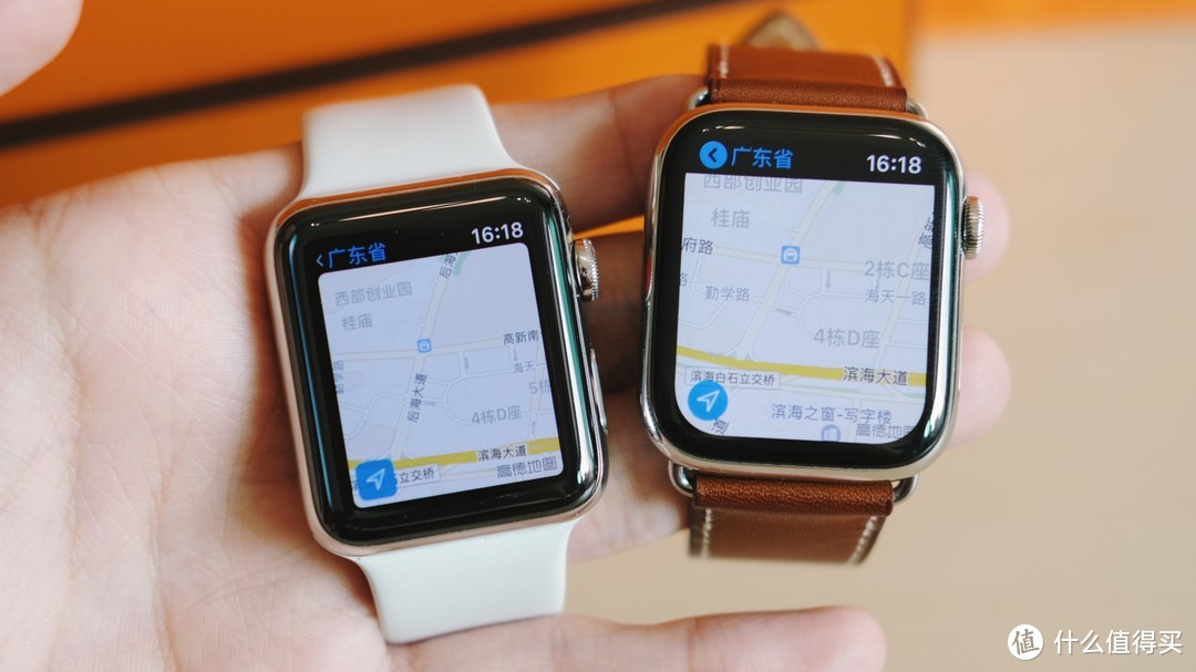 穷学生终于圆梦爱马仕—Apple Watch 4 Hermès 开箱上手，对比第3代苹果表，香哭了！