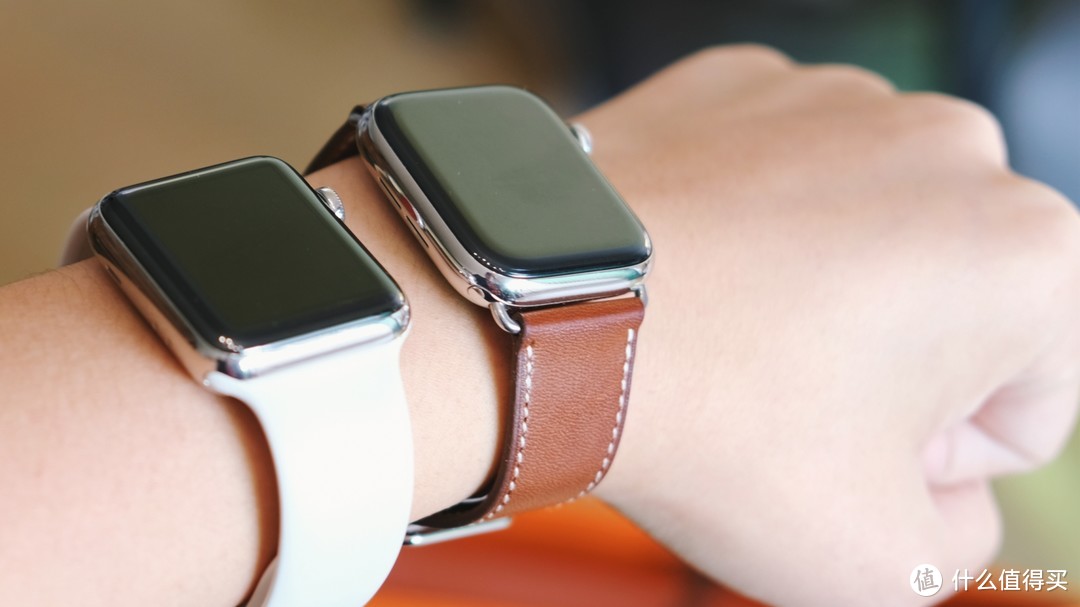 穷学生终于圆梦爱马仕—Apple Watch 4 Hermès 开箱上手，对比第3代苹果表，香哭了！