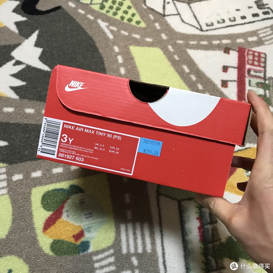 NIKE AIR MAX TINY 90一脚蹬气垫童鞋