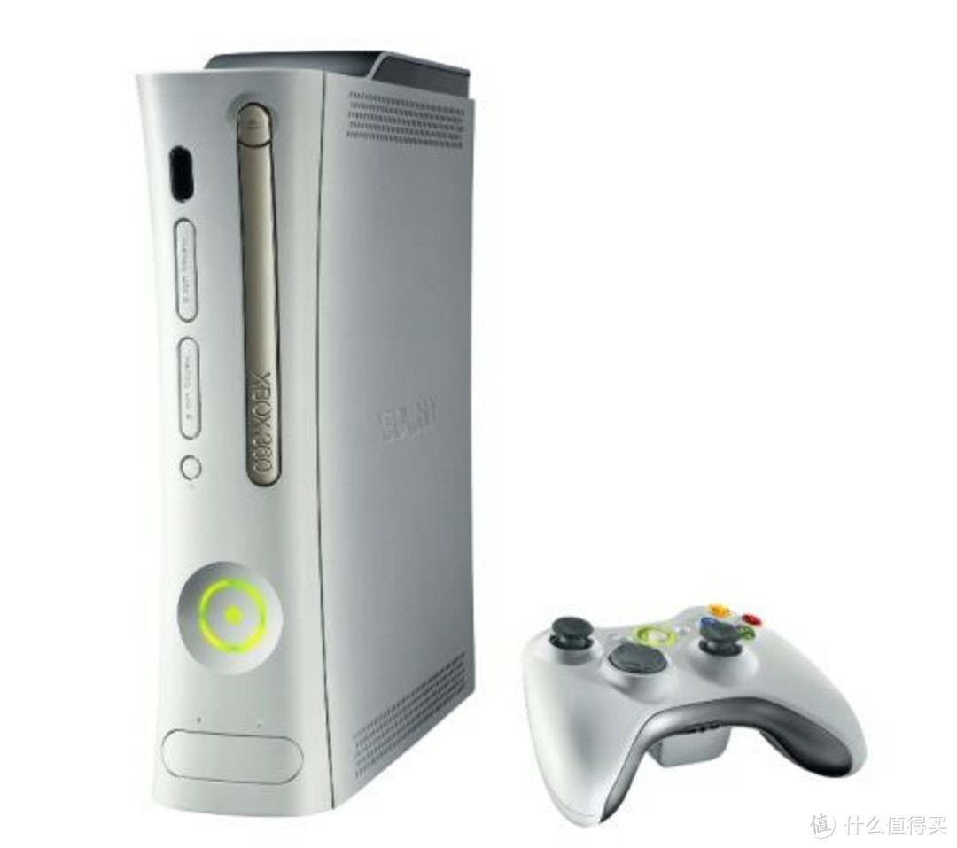 Xbox360（厚机），我的第一台XBOX360就是这个型号。事实上这款的内部原件型号有批次区别，早期的三红问题曾困扰了它很久，直到双65版本的出现