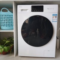 吉德 洗烘一体洗衣机外观展示(面板|凹槽|过滤器|照明灯|内筒)