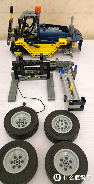 LEGO乐高2018科技 42079 A模式 重型叉车 遥控改装
