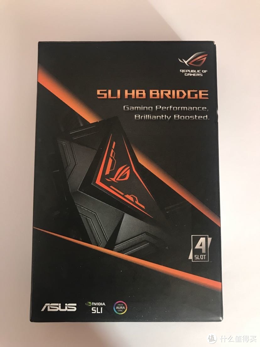 看显卡支持光追，那我开箱ROG SLI HB BRIDGE桥