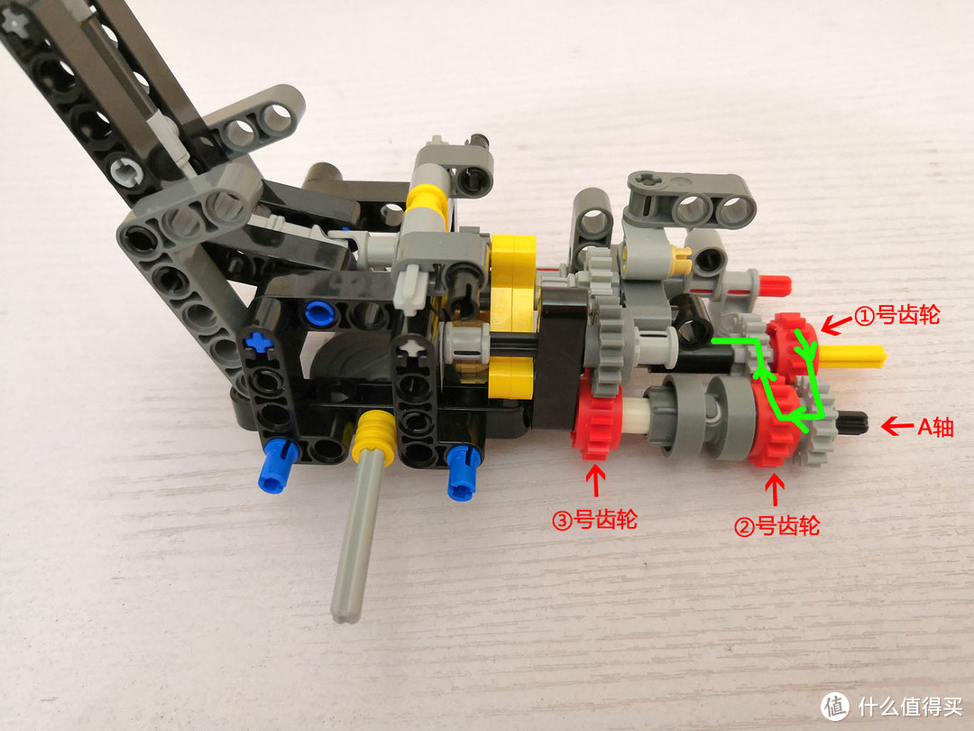 LEGO乐高2018科技 42079 A模式 重型叉车 遥控改装