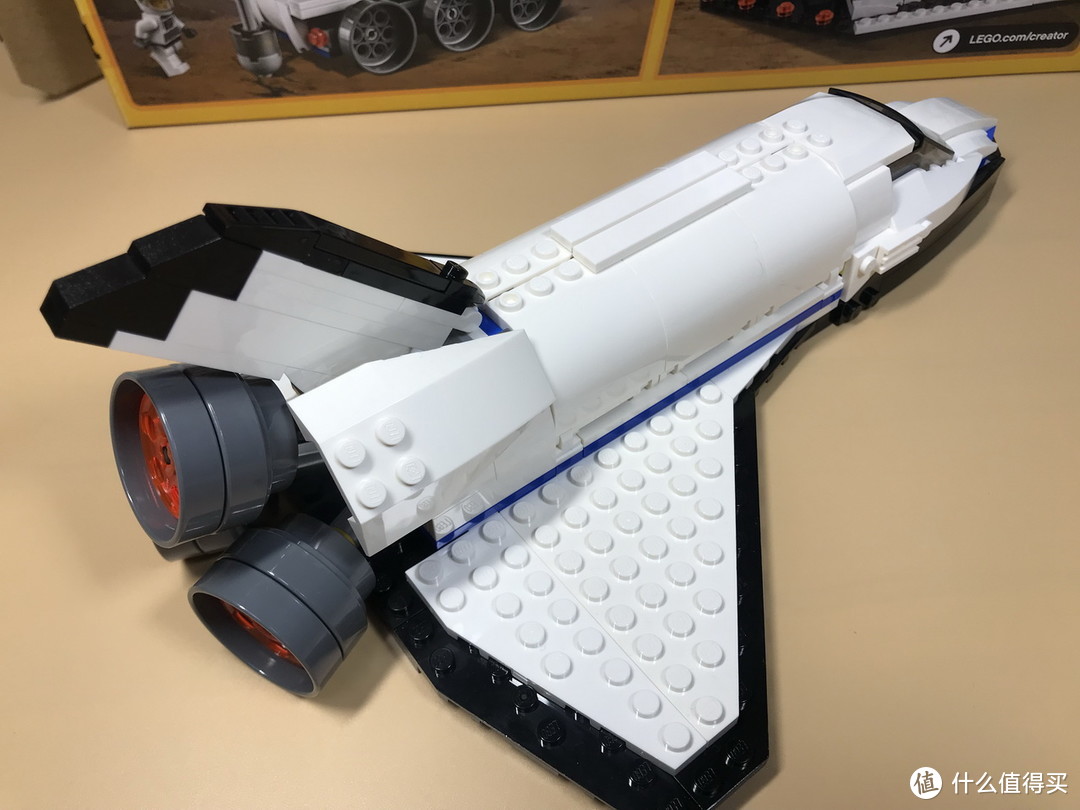 三合一的航天好题材：LEGO 乐高 创意百变系列 31066 航天飞机探险家