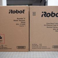 艾罗伯特 Roomba i7+ 扫地机器人外观展示(底座|挡板|滤芯|电源线|边刷)