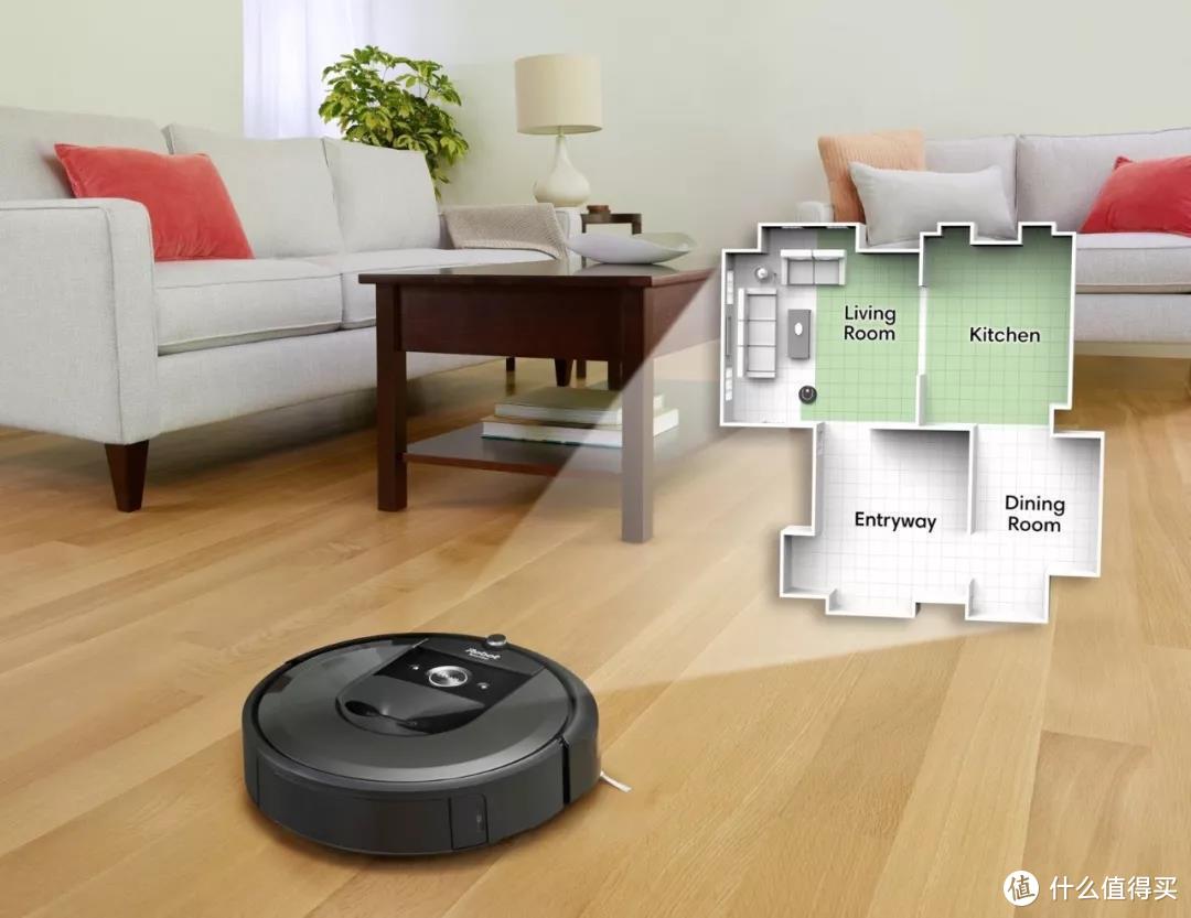 会自己倒垃圾的扫地机器人：iRobot i7＋ 附iRobot扫地机器人行为解读