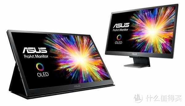 4K OLED面板、面向专业人士：ASUS 华硕 推出 ProArt PQ22UC 便携式显示器