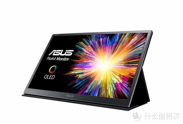 4K OLED面板、面向专业人士：ASUS 华硕 推出 ProArt PQ22UC 便携式显示器